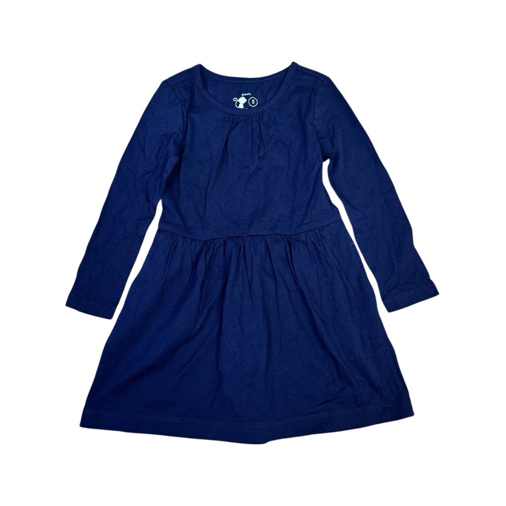 Primary Navy Perfect Pocket Kids Dress EUC